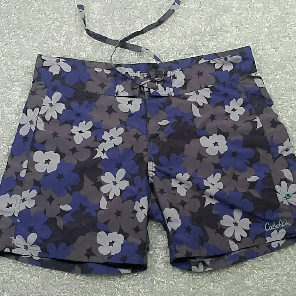 Cabelas Womens Swimming Board Shorts